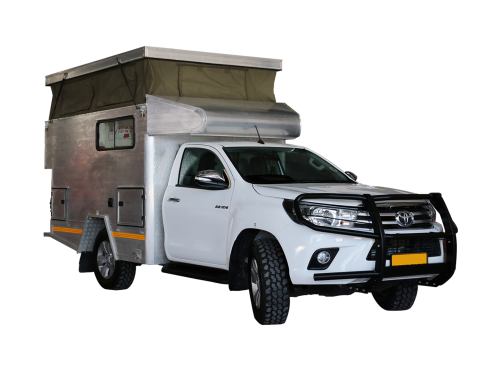 Gruppe AK: TOYOTA HILUX BUSHCAMPER 2.4TD SINGLE CAB 4X4 1-2 PERSONEN