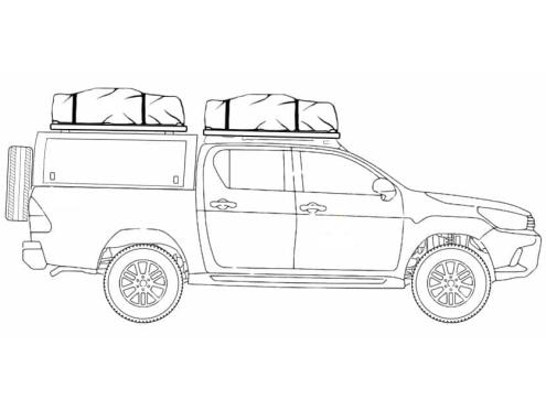 Gruppe BH4: TOYOTA HILUX 2.4 GD-6 DC 4X4 AUTOMATIK